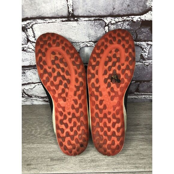 Ecco Biom Natural Motion Black Suede Red Textile Flats Shoes Women Sz 39EU/8.5M - Picture 13 of 16